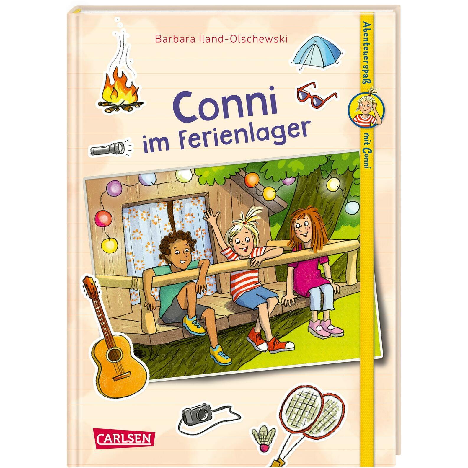 Abenteuerspass mit Conni 1: Conni im Ferienlager, Kinderbücher von Sabine Legien, Barbara Iland-Olschewski