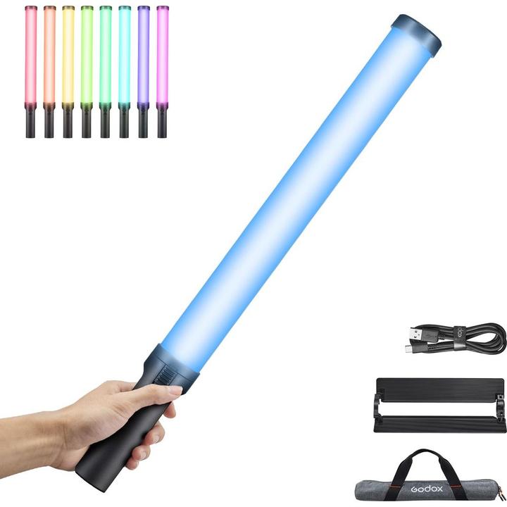 Actual product image Godox Led LC500R Mini Light tube RGB (Video light)