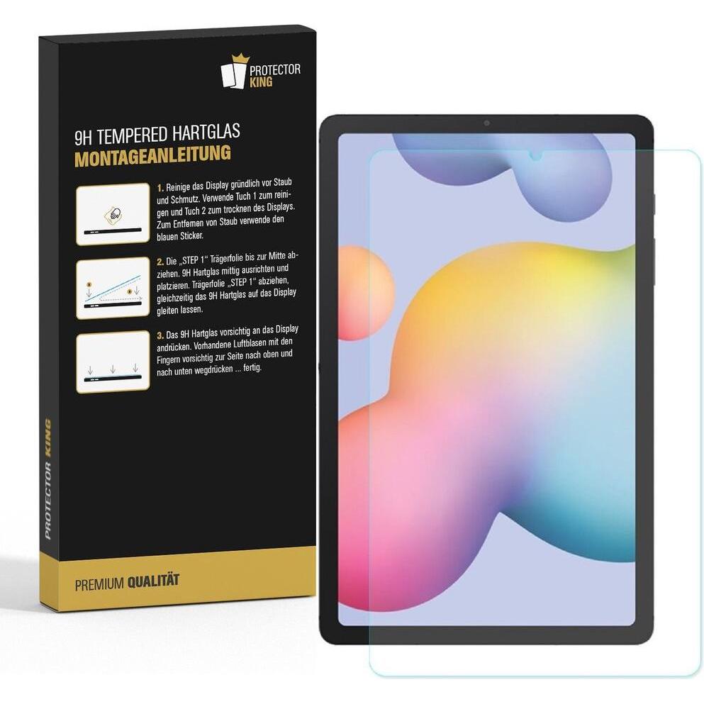 Thumbnail - Protectorking 2x Echtes Tempered 9H Panzerhartglas Matt Entspiegelt (2 Stück, Galaxy Tab S6 Lite), Tablet Schutzfolie