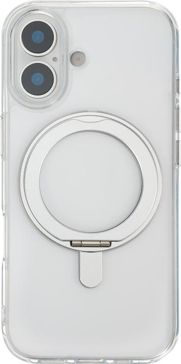 Actual product image FoneKit Premium Kickstand MagSafe Compatible Case with Stand, iPhone 16, Clear (Apple iPhone 16)