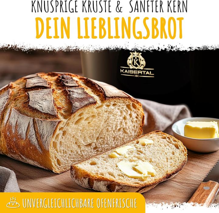 Actual product image Kaisertal Brotbacktopf mit Deckel