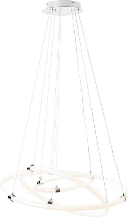 Produktbild Brilliant Poolen LED Pendelleuchte 80cm chrom Mass: 150x79.1 (8000 lm)