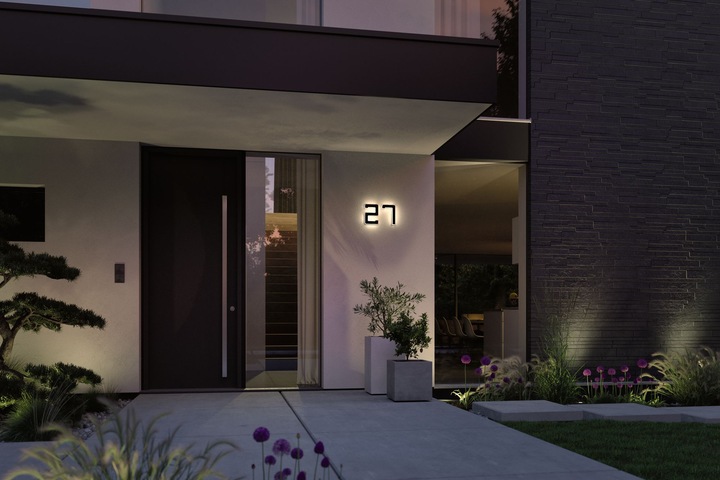 Actual product image Paulmann Solar house number (20 lm, IP44)