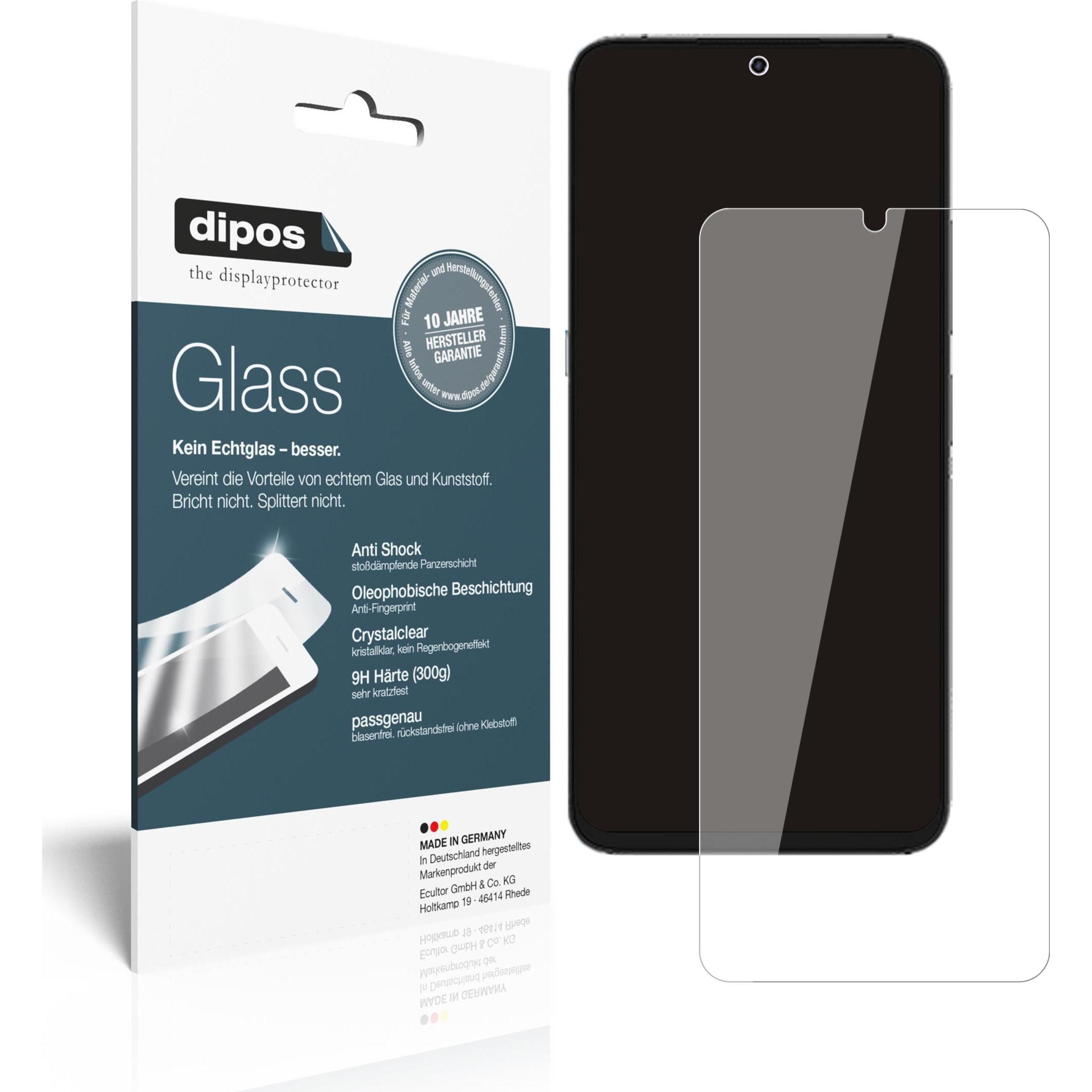 Dipos Displayschutz Anti-Shock (2 Stück, Umidigi A11 Pro Max), Smartphone Schutzfolie, Transparent