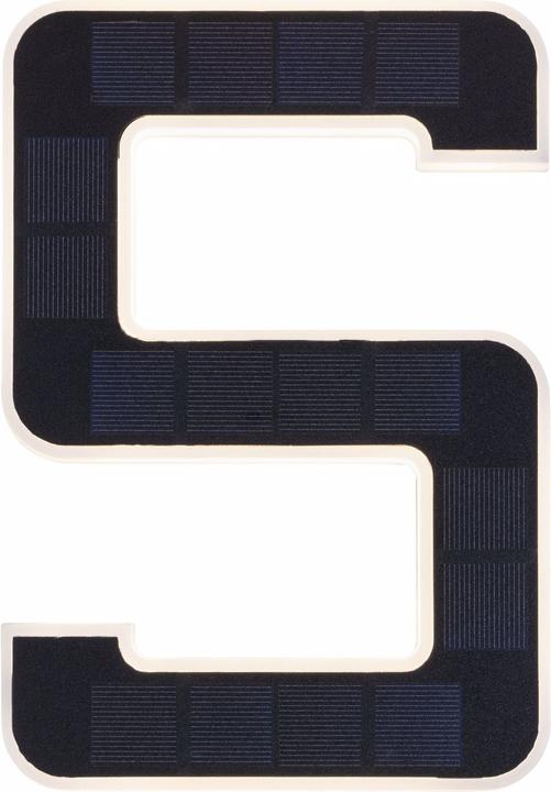 Solar house number (20 lm, IP44)
