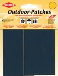 Kleiber Outdoor-Patches, selbstklebend, 65 x 120 mm, weiss zum Reparieren glatter Oberflächen, wasserdicht (2 x)