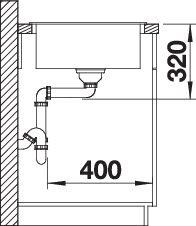 Image du produit Blanco Zia XL 6 S (Evier encastré, 100 cm, 50 cm)