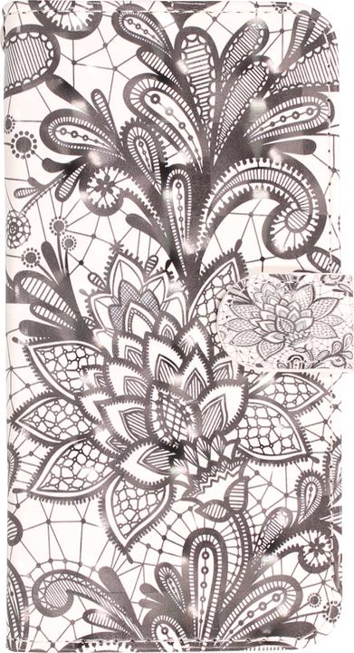 Produktbild PhoneLook Hülle Flip Black & White Mandala (Apple iPhone 14 Pro Max)