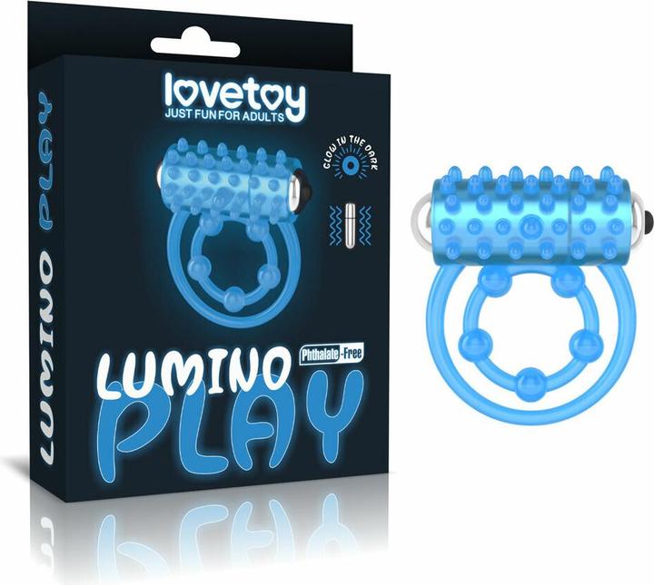 Image du produit Lovetoy Lumino Play Anneau vibrant Lumière bleue