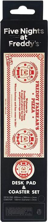 Actual product image Fanattik Five Nights at Freddy's desk mat & coaster (80 x 30 cm)