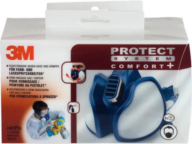 Actual product image 3M Protect System Comfort (A1P2, 1 x)
