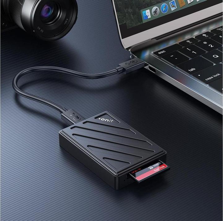 Produktbild Onit Card Reader Extern USB4 CFexpress Typ B (USB-C 3.0)
