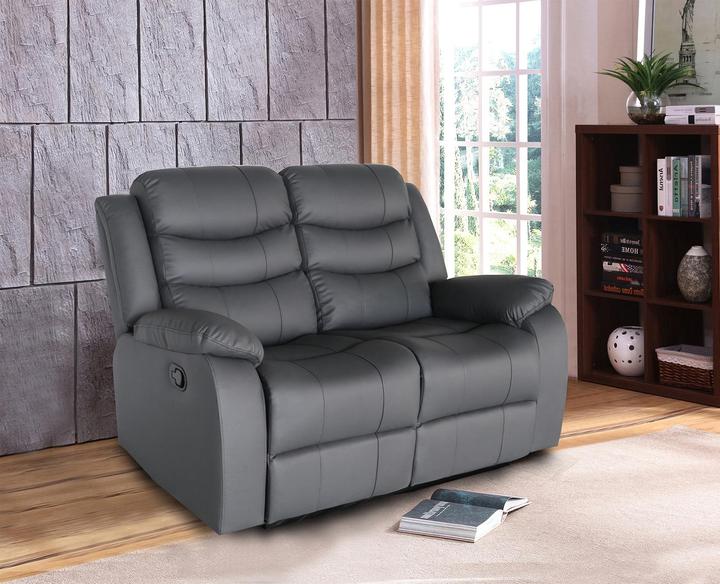 Produktbild HTI-Living Sofagarnitur mit Relaxfunktion Kirwall Anthrazit