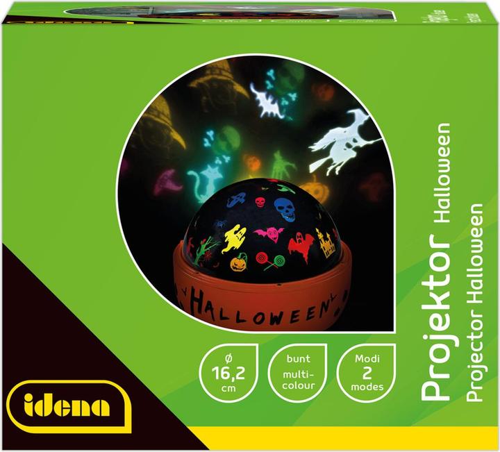 Produktbild Idena LED Projektor Halloween 16,2x16,2x13cm