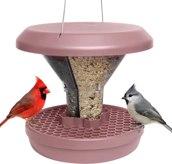 Actual product image Swissinno Vogel-Futtersilo Davos dusty rose SMART BIRDS