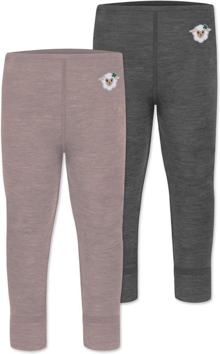 Produktbild Normani 2er Pack Baby Merino Hose „Tutira" - 9507 (68)