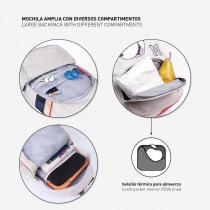 Produktbild Minnie Mouse Minnie - Schulrucksack gross 46 cm, hellgrau