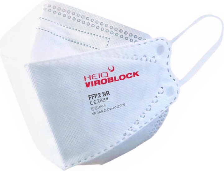 Produktbild Heiq Schutzmaske Viroblock FFP2, 20 Stück (FFP2, 20 x)