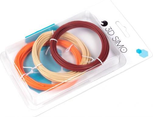 Actual product image 3D Simo 3DSimo PLA Spalvų (G3D3107) (PLA, 1.75 mm)