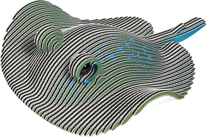 Actual product image Eugy 3D craft set stingray (MQ6)