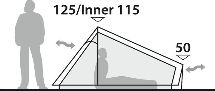 Produktbild Robens Via 1 UL (Tunnelzelt, 0.90 kg, 1 Person)