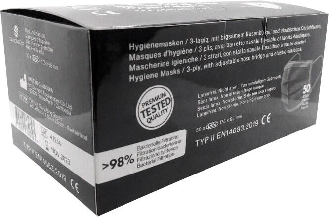 Produktbild Sanomedix Hygienemaske (Typ II, 50 x)
