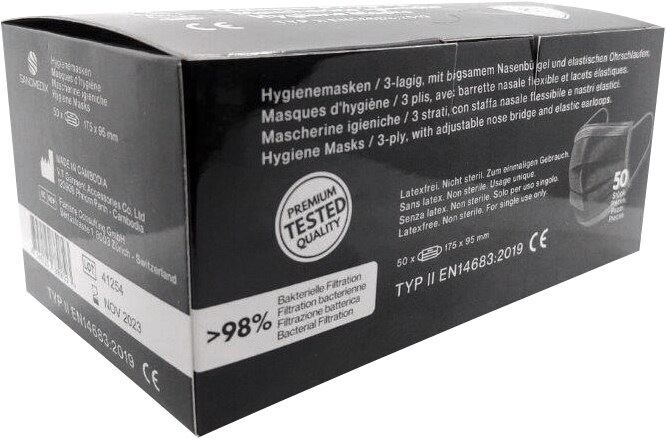 Produktbild Sanomedix Hygienemaske (Typ II, 50 x)
