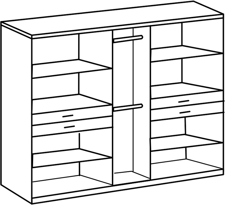 Immagine prodotto Wimex Taiga (225 x 58 x 208 cm)