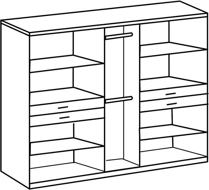Actual product image Wimex Taiga (225 x 58 x 208 cm)