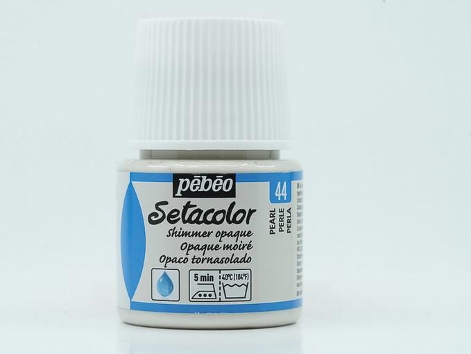 Actual product image Pebeo Setacolor Opaque (Shimmering mother of pearl, 45 ml)