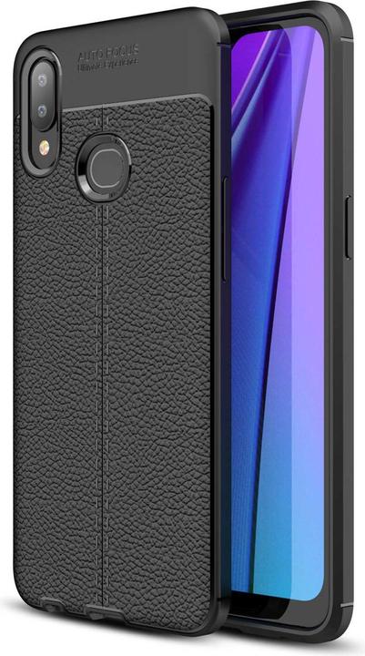 Actual product image Cadorabo TPU Cover Faux Leather Structure (Samsung Galaxy A10s, Samsung Galaxy M01s)