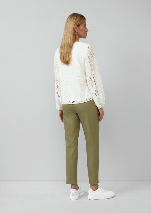 Immagine prodotto s.Oliver Bluse Bluse aus Spitze mit Jerseyfutter und V-Ausschnitt (36)