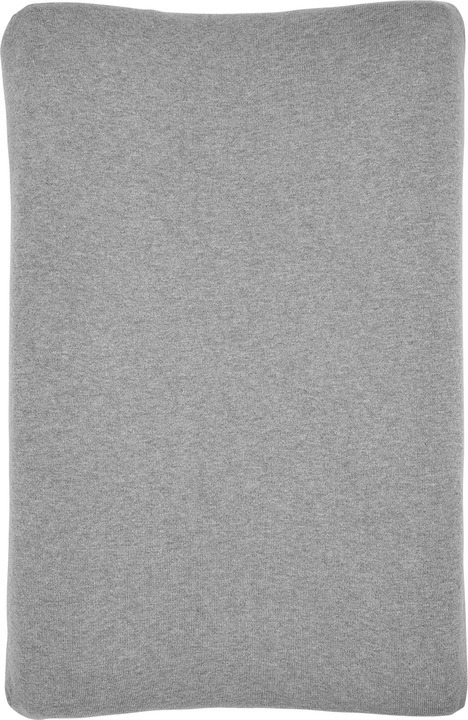 Actual product image Meyco Changing mat cover Knit Basic - grey melange - 50x70cm (50 x 70 cm)
