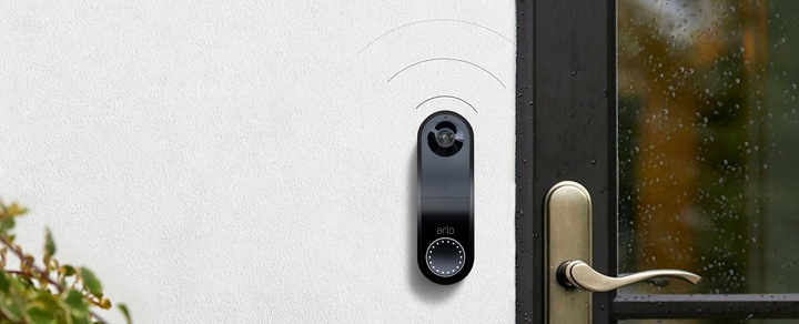 Actual product image Arlo Essential Wire-Free Doorbell, black (Wireless)
