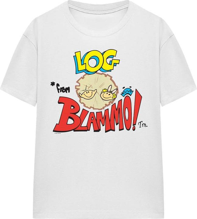 Image du produit Ren & Stimpy - T-shirt LOG FROM BLAMO - Adulte (L)