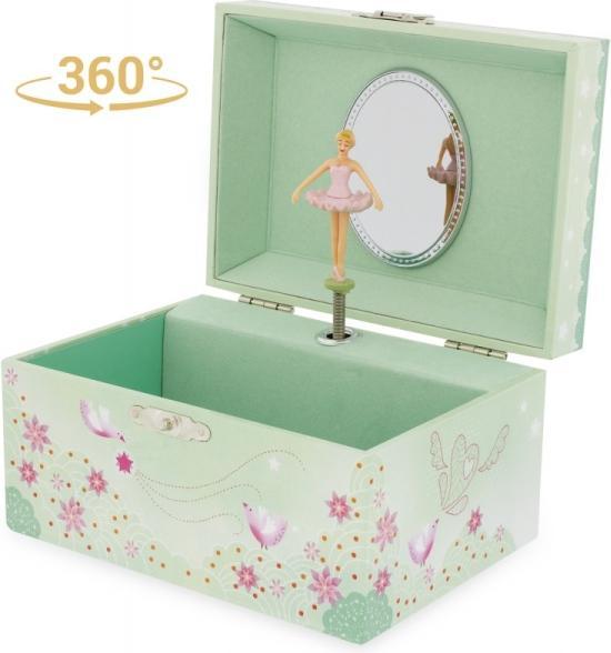 Immagine prodotto Ulysse Couleurs d'Enfance Cassetta musicale per uccelli con ballerina