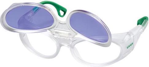 Produktbild Uvex Safety Vollrand Schutzbrille uvex RX cd 5505 flip-up Didymium plan PC SET