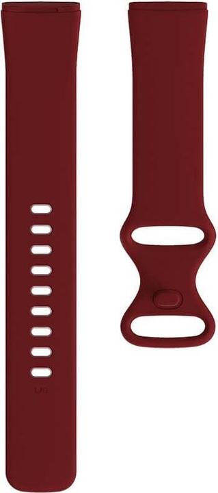 Immagine prodotto Cover-Discount Fitbit Versa 4 / Sense 2 - Braccialetto di ricambio in silicone rosso vino (Silicone, Versa 3, Senso)