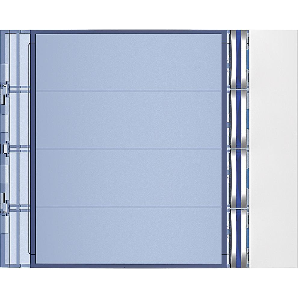 Bticino, Klingel + Türsprechanlage, Frontblende Ruftastmodul 4Rt Allwhite