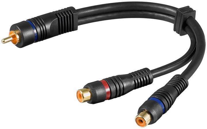 Actual product image Goobay Cinch - 2x Cinch socket (0.20 m, Cinch Cables)