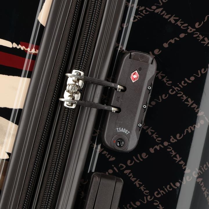 Actual product image Anekke Viaje 4 Rollen Kofferset 2-teilig mit Dehnfalte (67 l)