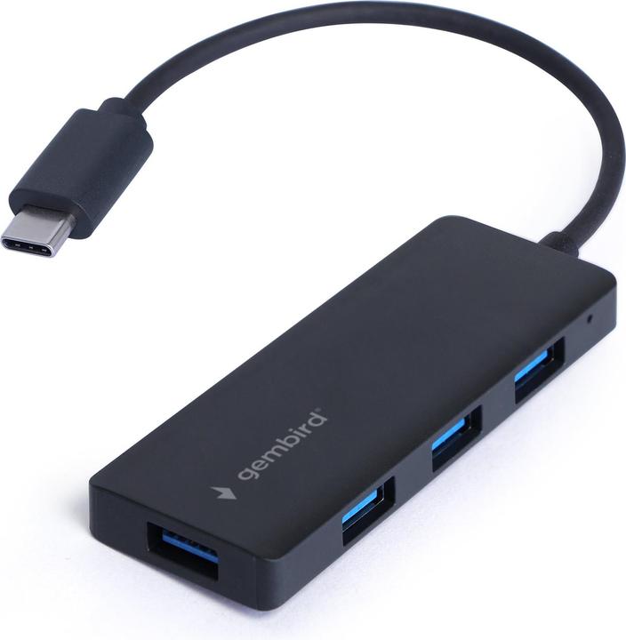 Gembird UHB-CM-U3P4-02 (USB-C, 4 ports)
