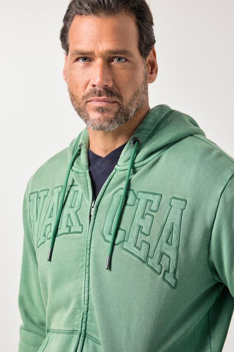 Produktbild JP1880 Sweatjacke, Kapuze, Badges (XL)