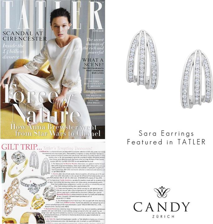 Produktbild Candy Ohrringe Sara, 925 Sterling Silber (925er Sterlingsilber)
