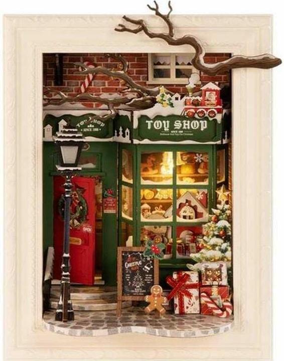 Image du produit Robotime Bausatz Santa's Toy Shop