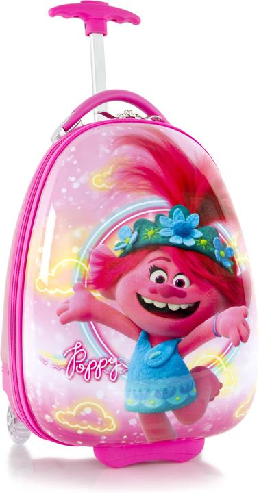 Actual product image Heys DreamWorks Trolls -lasten matkalaukku, pinkki