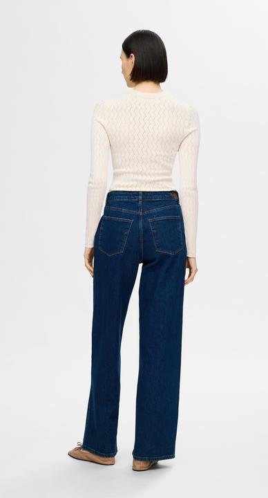 Actual product image Selected Femme Long sleeve knitted top (XL)