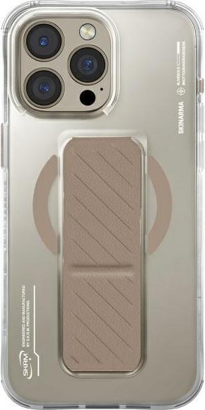 Immagine prodotto Skinarma case Axon iPhone 16 Pro 6.3" Magnetic Charging + Grip Stand champagne (Apple iPhone 16 Pro)