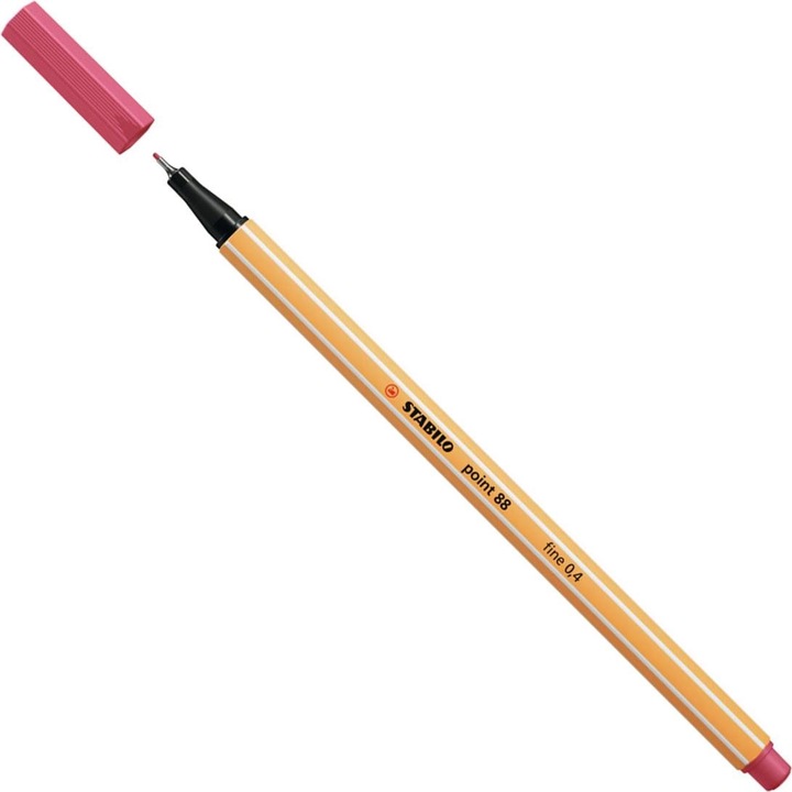 Actual product image STABILO Point 88 fine ink pen (Strawberry red, 1 x)