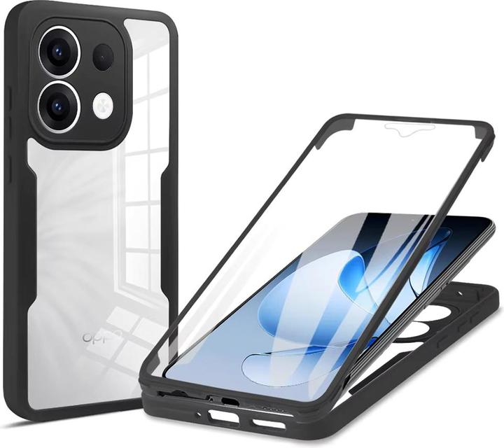 Produktbild Techsuit - ColorVerse 360 Series + Screen Protector - Oppo Reno13 - Black (Oppo Reno 13)